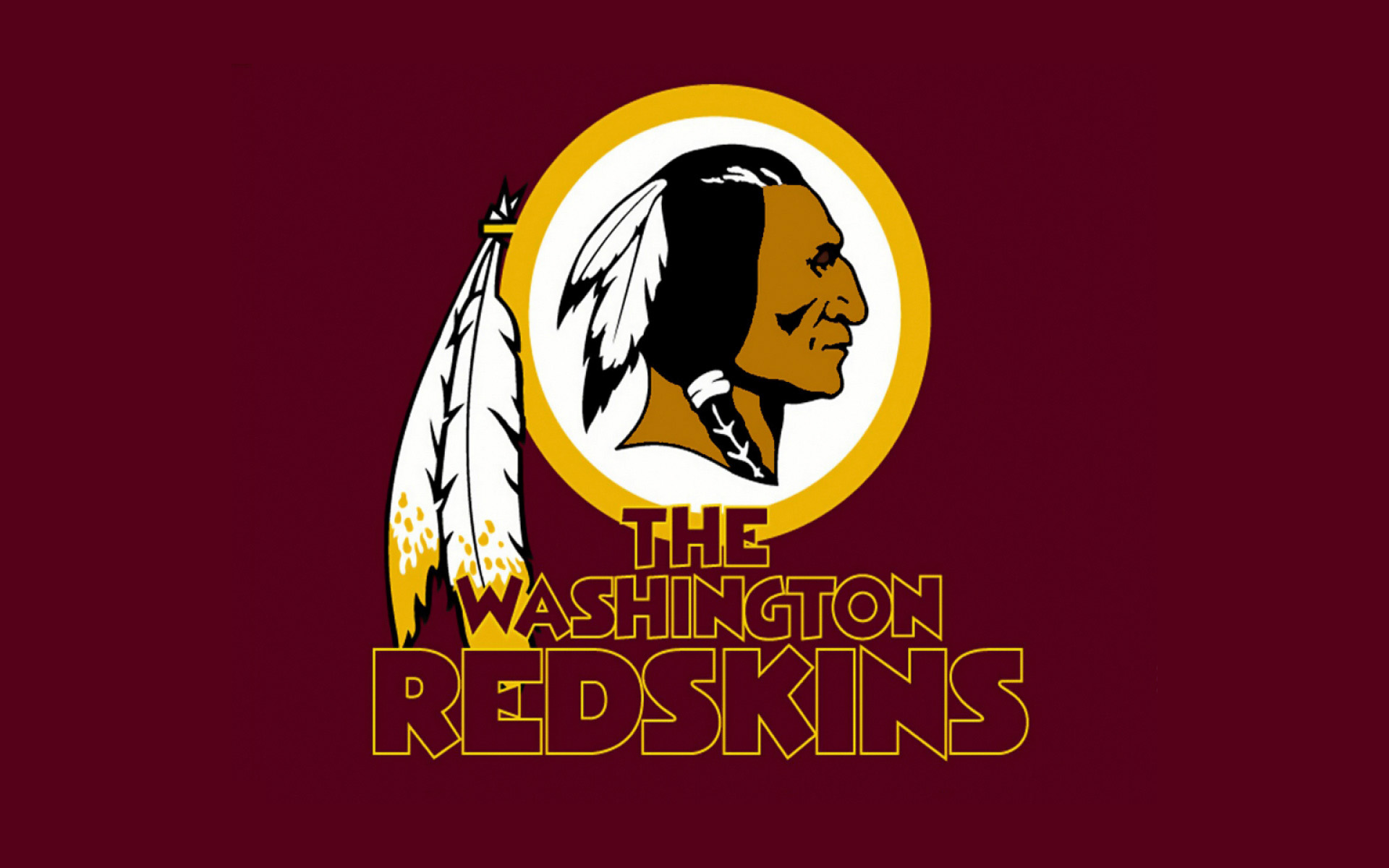 Washington Redskins Desktops Dark Logo