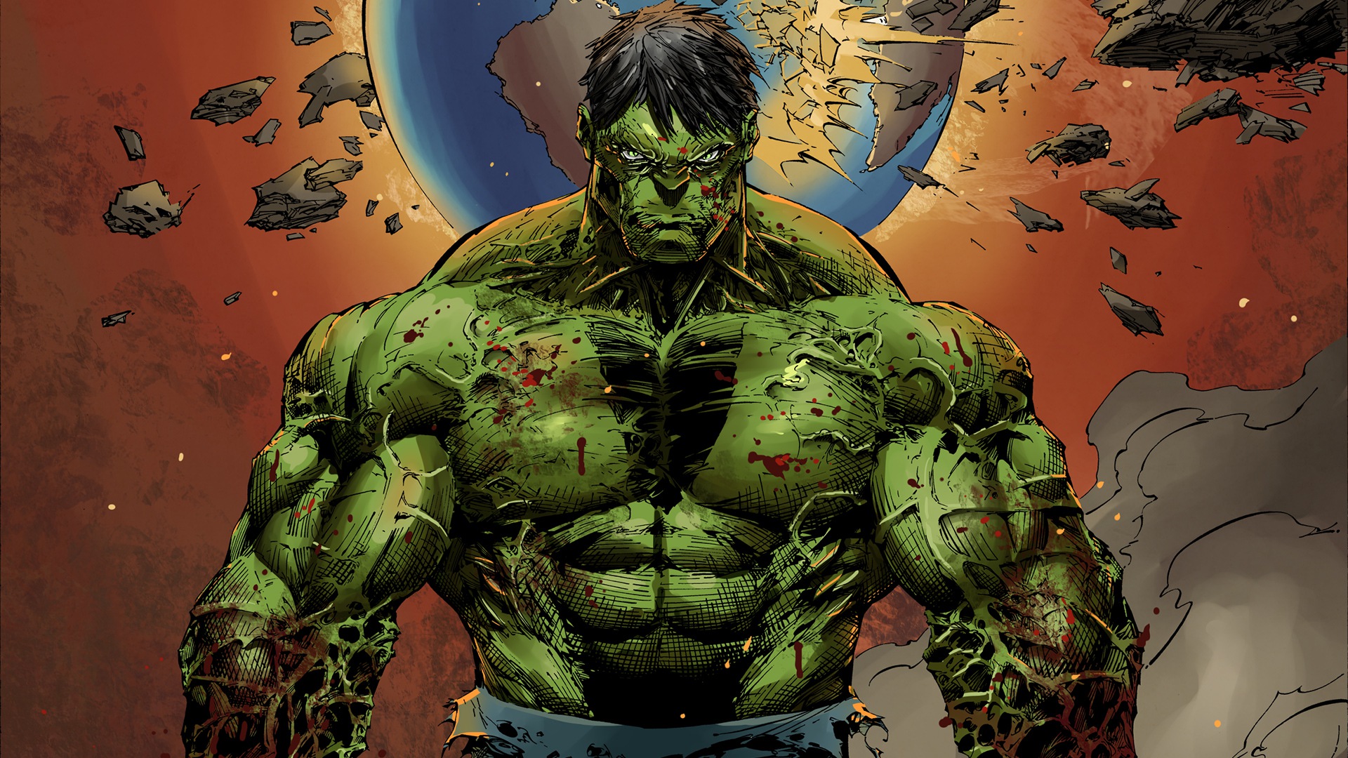 Desktop Wallpaper Hulk Of Marvel Ics Artwork HD Image Picture