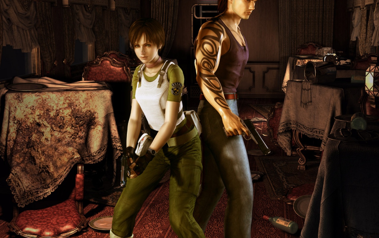 Resident Evil Zero Wallpaper Stock Photos