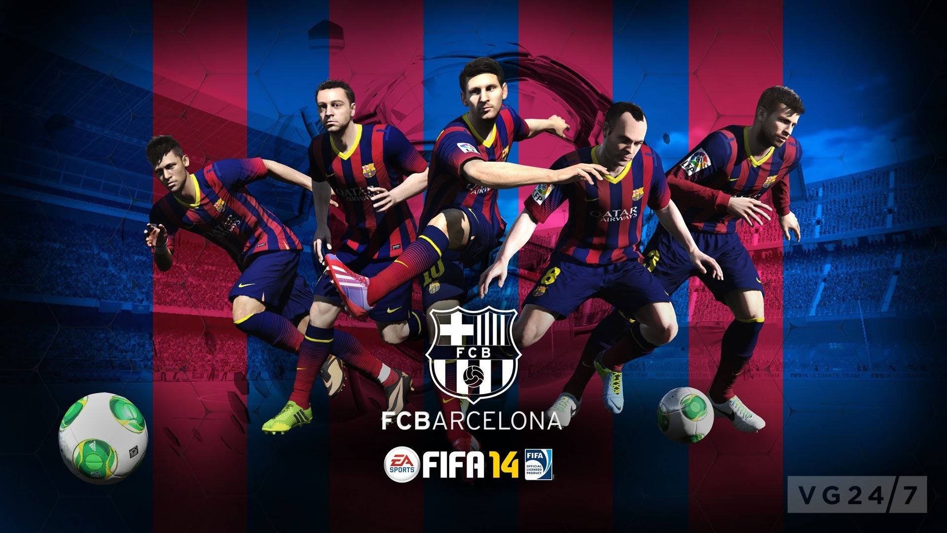 FC Barcelona FIFA football games wallpaper backgrounds   Football