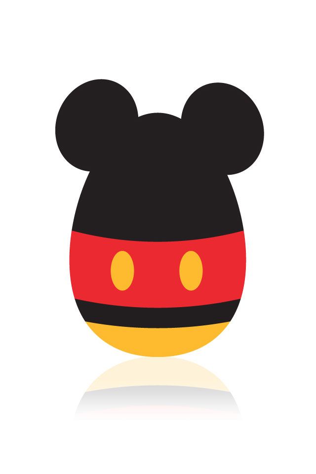 Easter Mickey Mouse Minimal Chibi Wallpaper For iPhone Mobile9 More