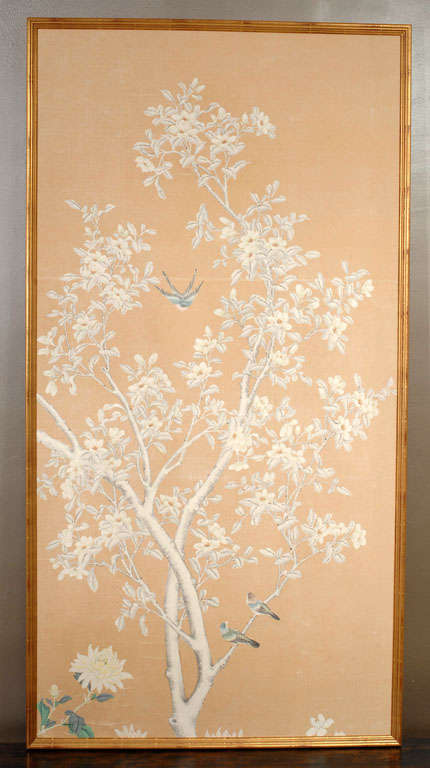 Framed Gracie Wallpaper Panels c1950 at 1stdibs 430x768