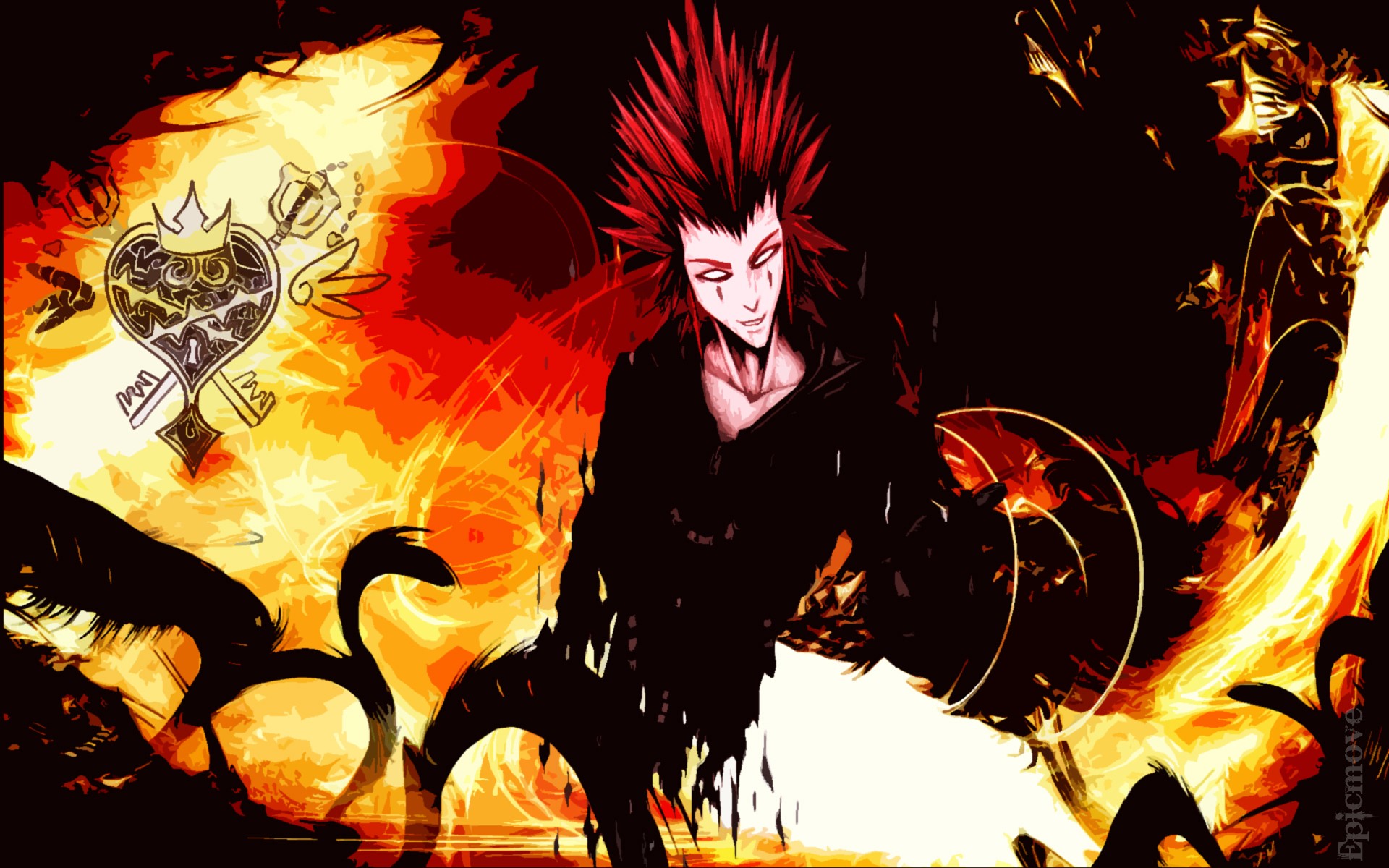 Kingdom Hearts Axel Wallpaper Image Pictures Becuo