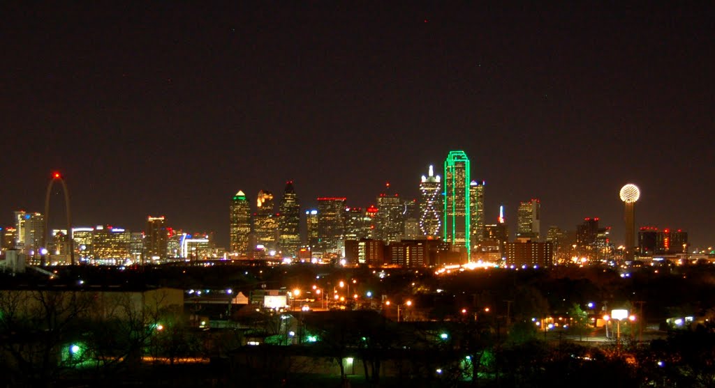 Pin Dallas skyline at night hd travel photos and