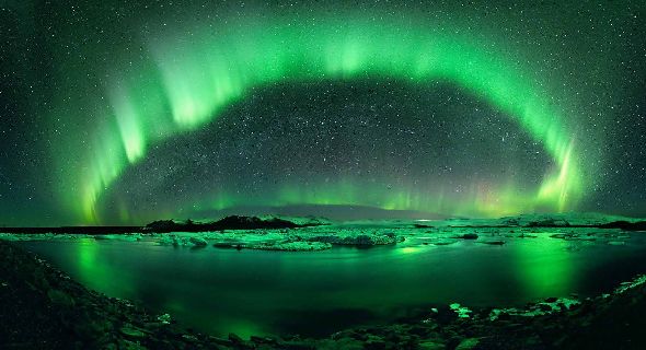 Marvelous Northern Lights Aurora Borealis Wallpaper