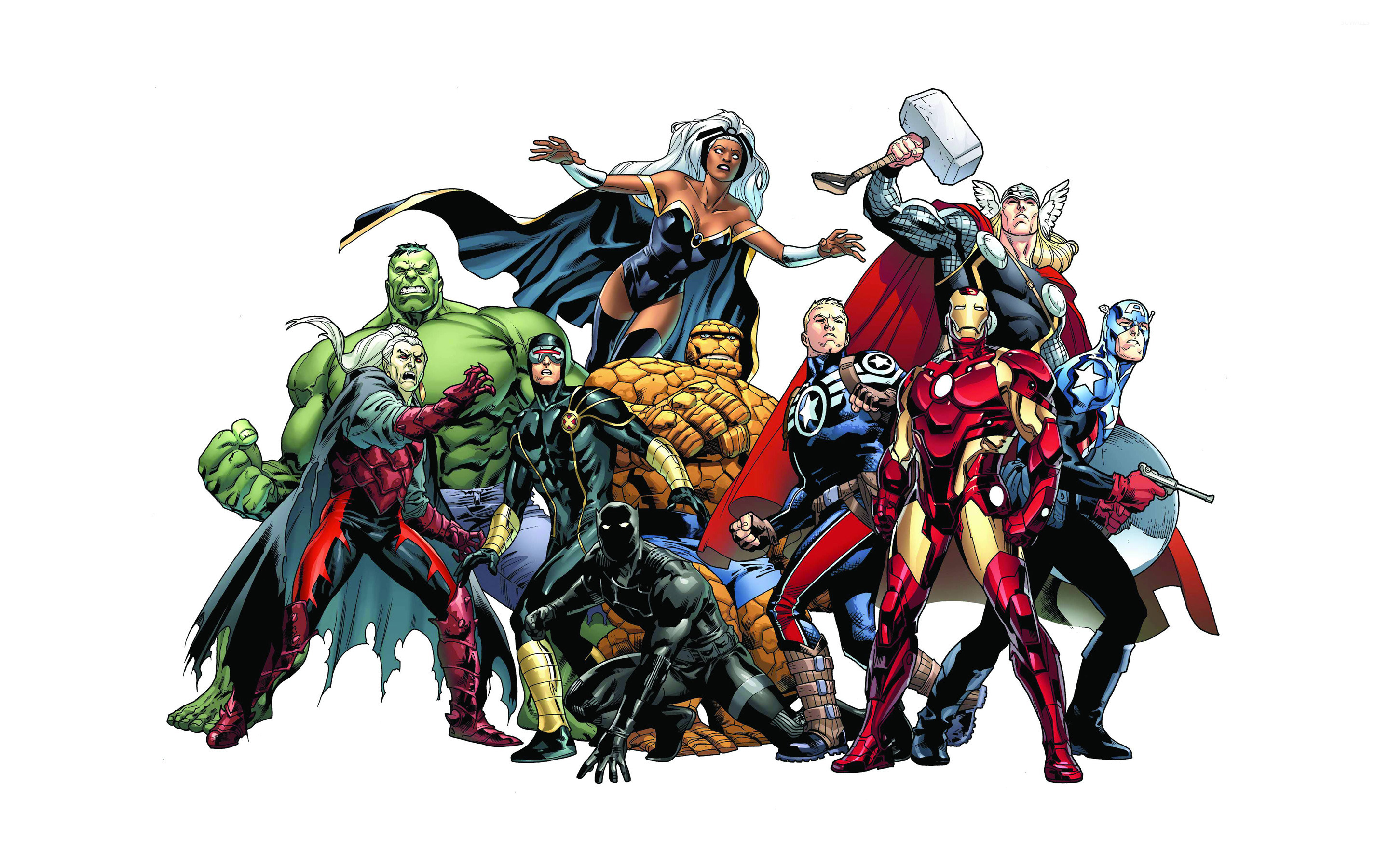 Marvel Characters Wallpaper Ic