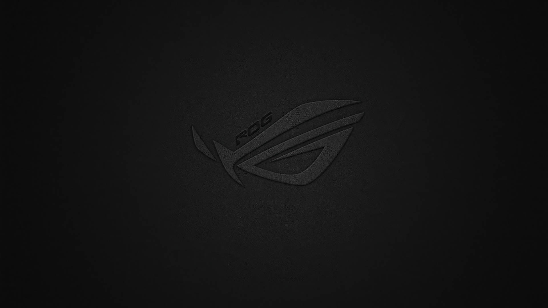 Minimalist Rog Gaming Logo HD Wallpaper