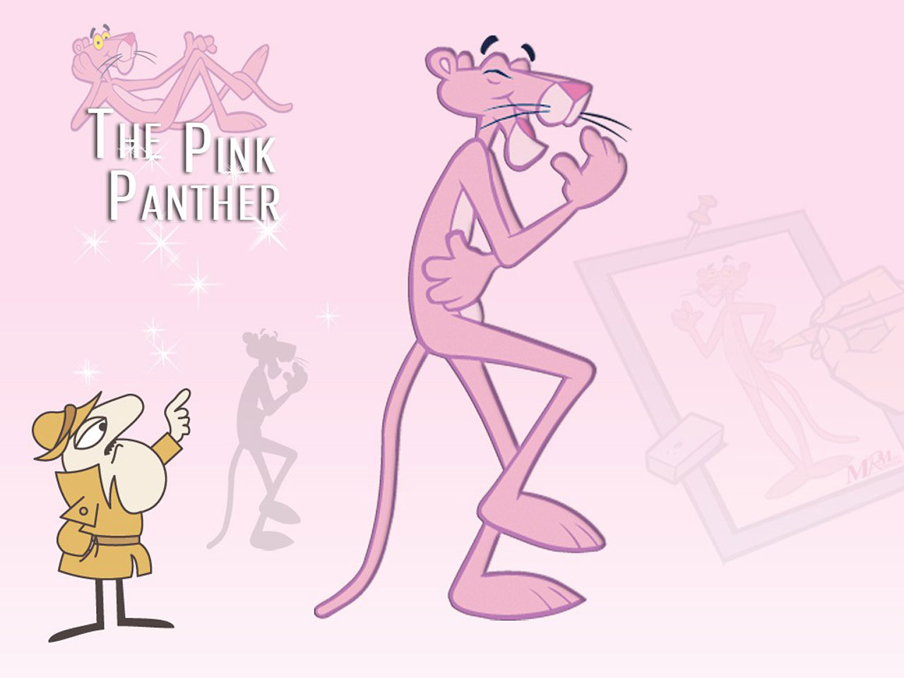 Desktop Wallpaper HD Pink Panther