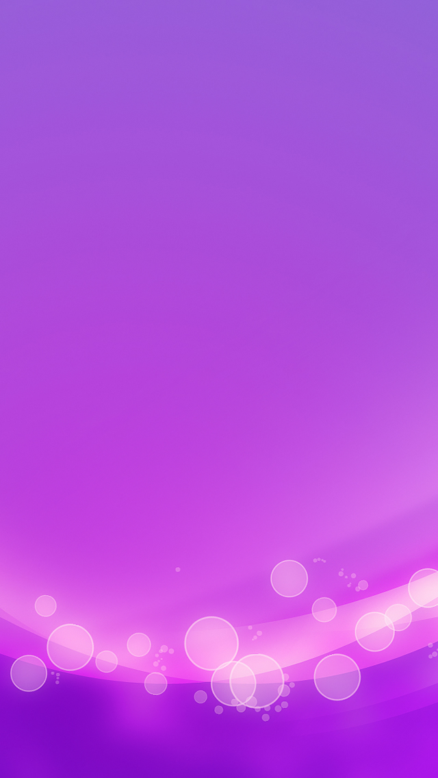 Purple Bubbles iPhone 5s Wallpaper iPad