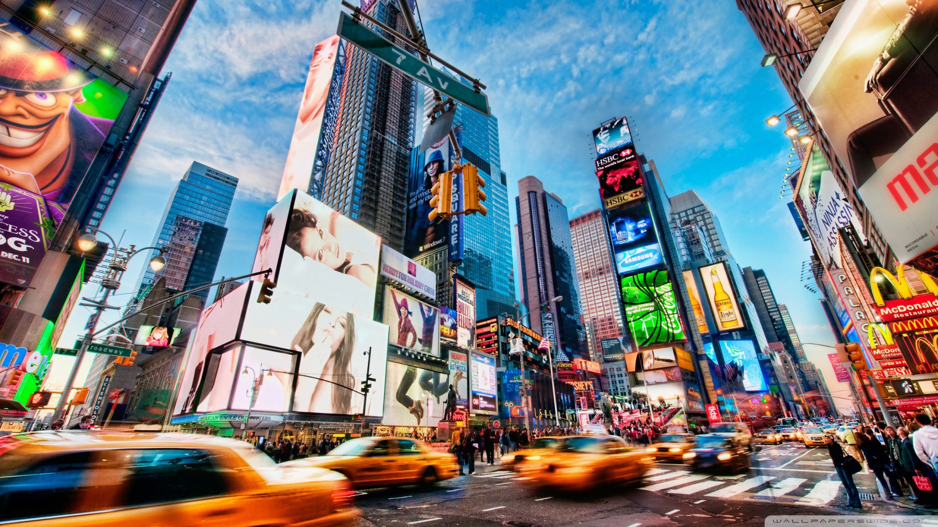 HD Wallpaper New York Times Square Desktop