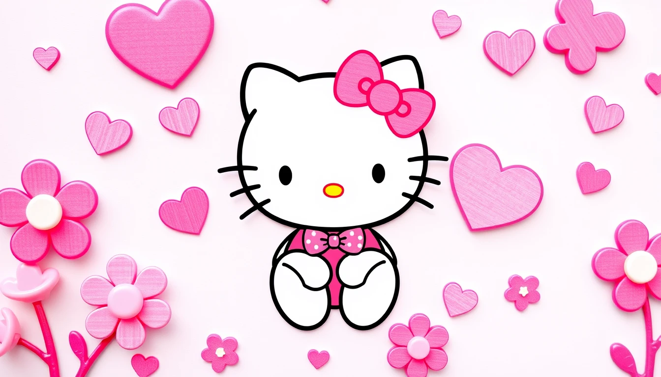 Hello Kitty Pink Wallpaper