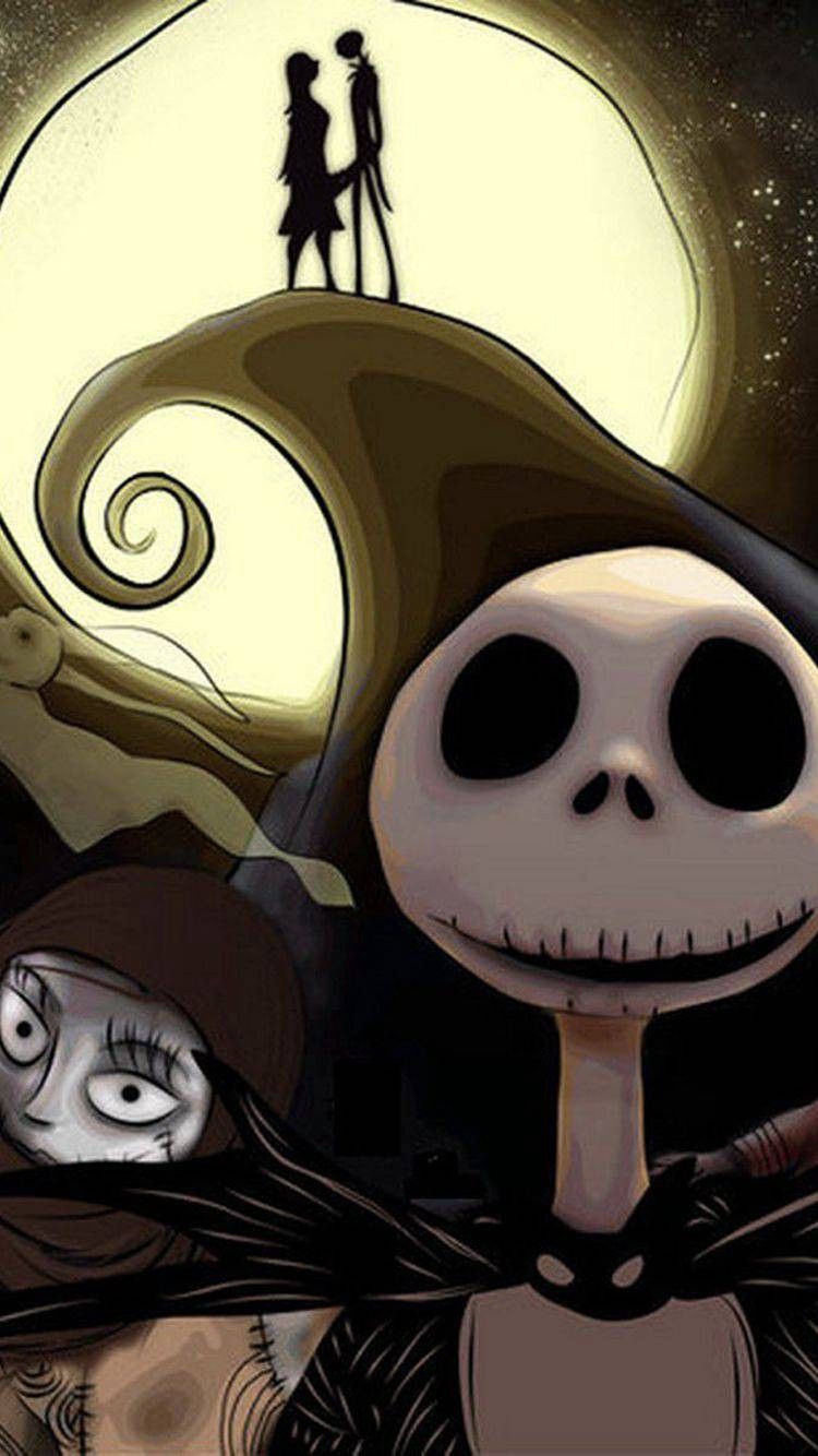 30 Adorable Halloween Mobile Wallpapers to Download  Nightmare before  christmas wallpaper Nightmare before christmas drawings Nightmare before  christmas