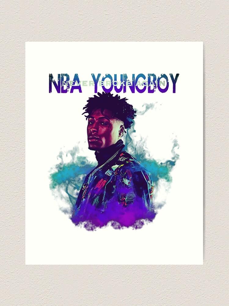 Nba Young Boy Never Broke Again youngboy Art Print for Sale by