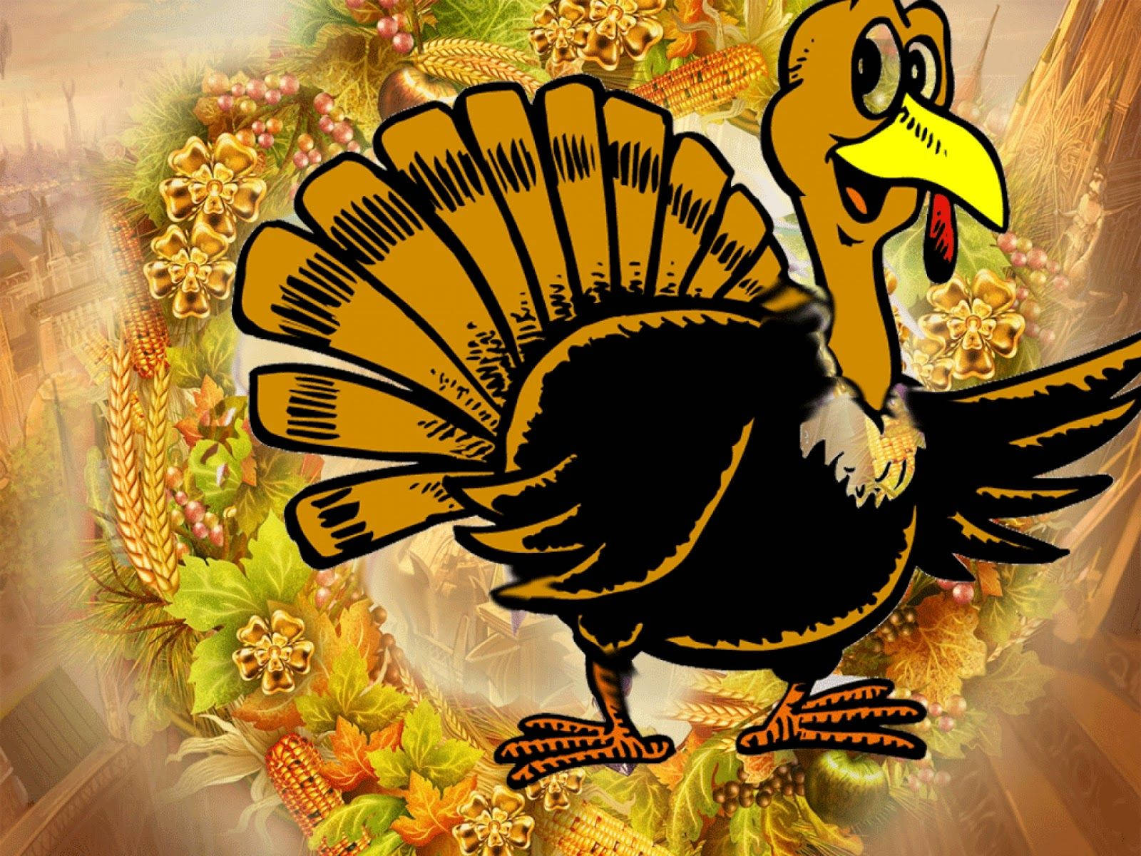 Turkey Happy Thanksgiving 8E5P93Eujs38Y9Z2 Wallpaper