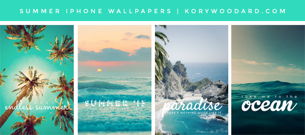 Summer iPhone Wallpaper Kory Woodard