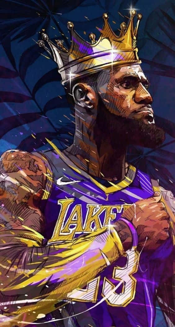 King Lebron James Wallpaper