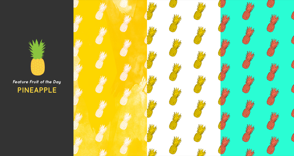 Pineapple iPhone Background Graphic and Web Design Salty