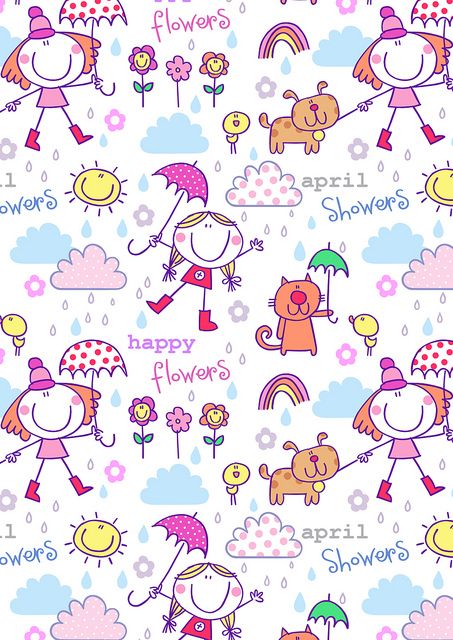 April Showers Wallpaper