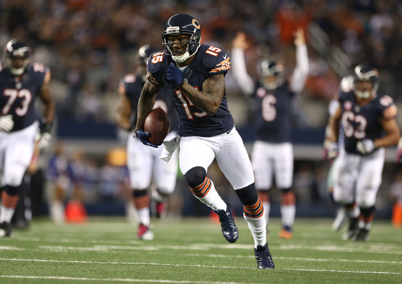 Wr Brandon Marshall And The Bears Offense Had A Banner Night In Big D