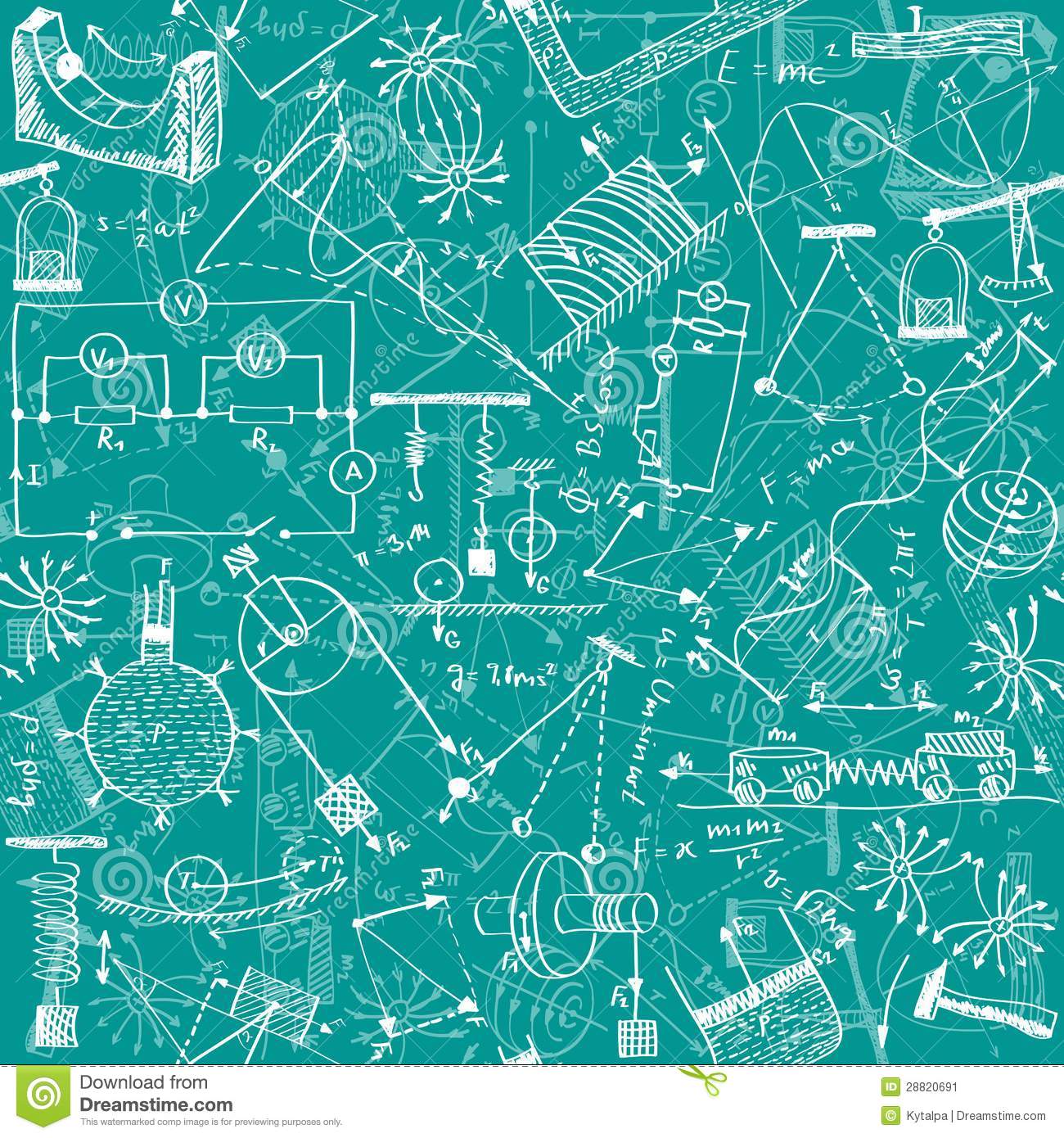 Physics Wallpaper Chalkboard