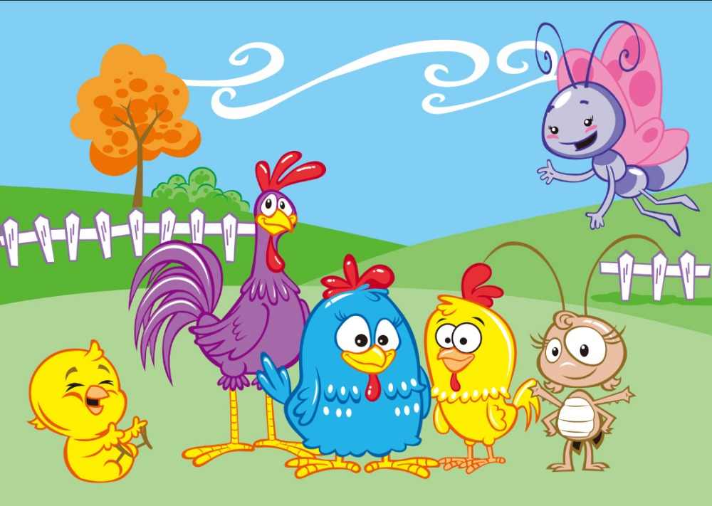 Galinha Pintadinha Green Farm Animals Happy BirtHDay Photo