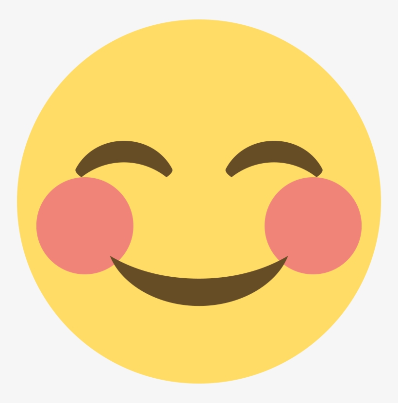 Blushing Emoji Transparent Background Pictures Without