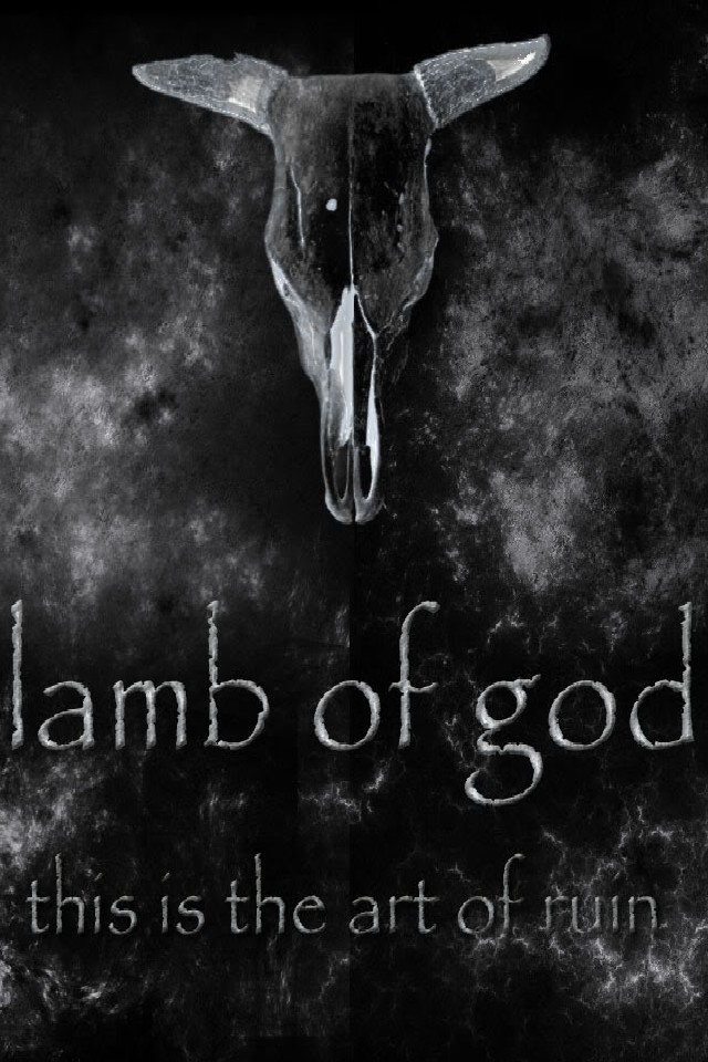 Lamb Of God Music Background For Your iPhone