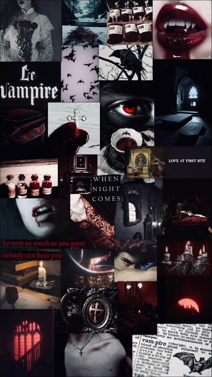 Horror Vampire Aesthetic Wallpaper By Kozmokavanaugh
