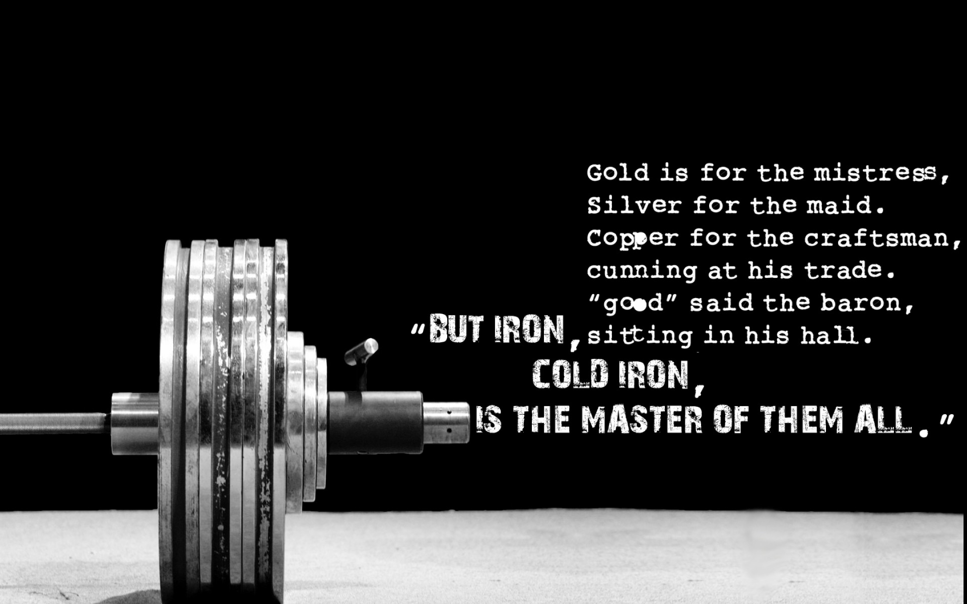 Weight Lifting Wallpaper