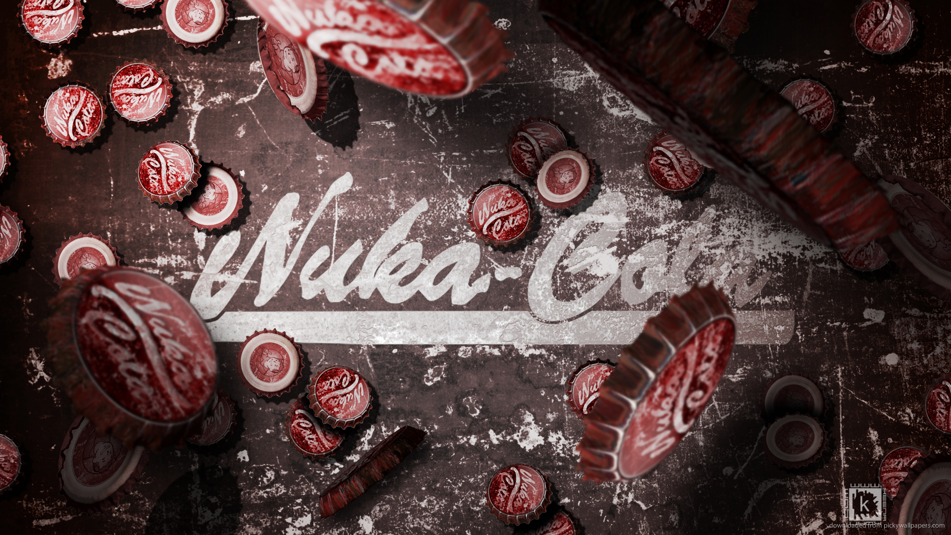 HD Nuka Cola Caps Wallpaper