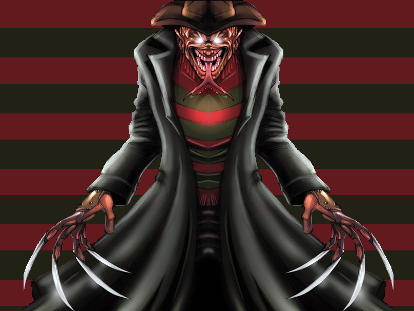 Demon Freddy Krueger With Gloves By Damianzombie