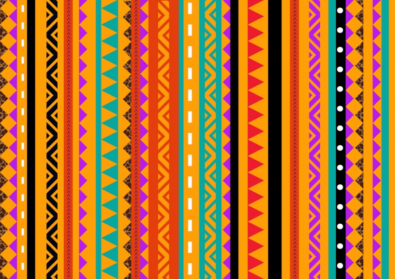 Pattern Tribal Art Design Hipster Summer Geometric