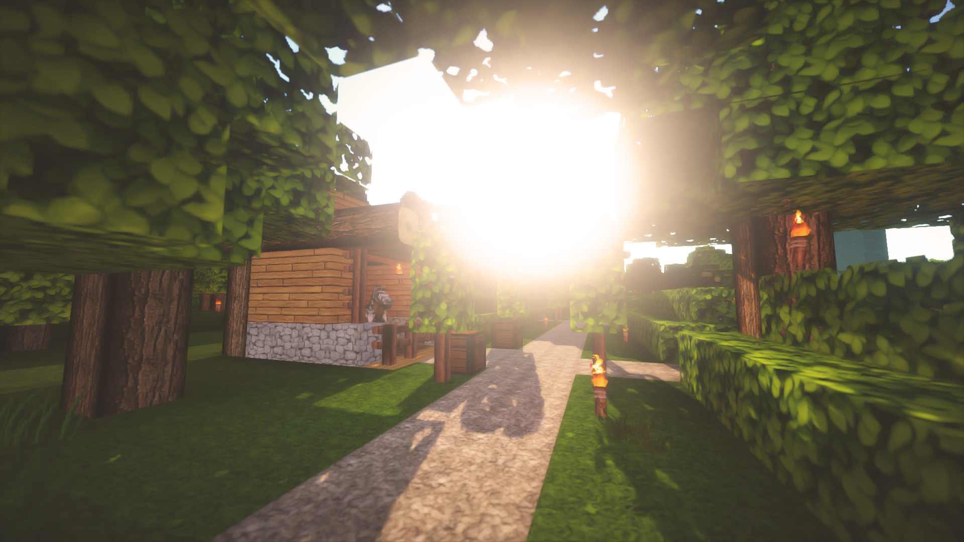 Minecraft Wallpaper Good Morning Part By Lpzdesign On