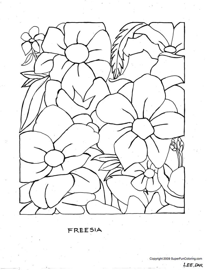 coloring pages for adults download hq flower coloring pages for adults