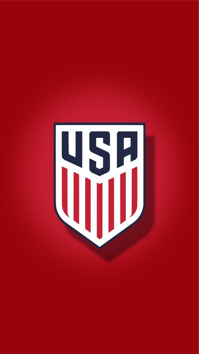 Usa Soccer Background New Logo Wallpaper iPhone