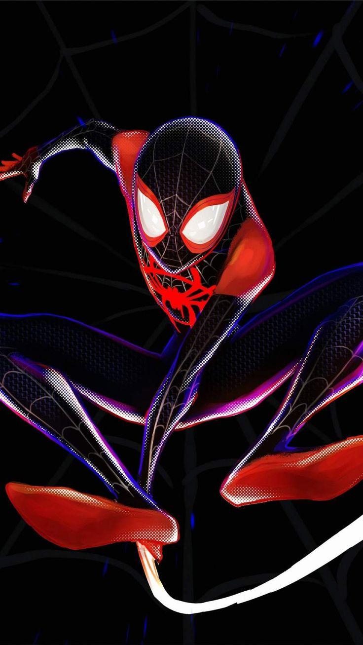 Miles Morales iphone background spiderman spiderman art HD phone  wallpaper  Peakpx
