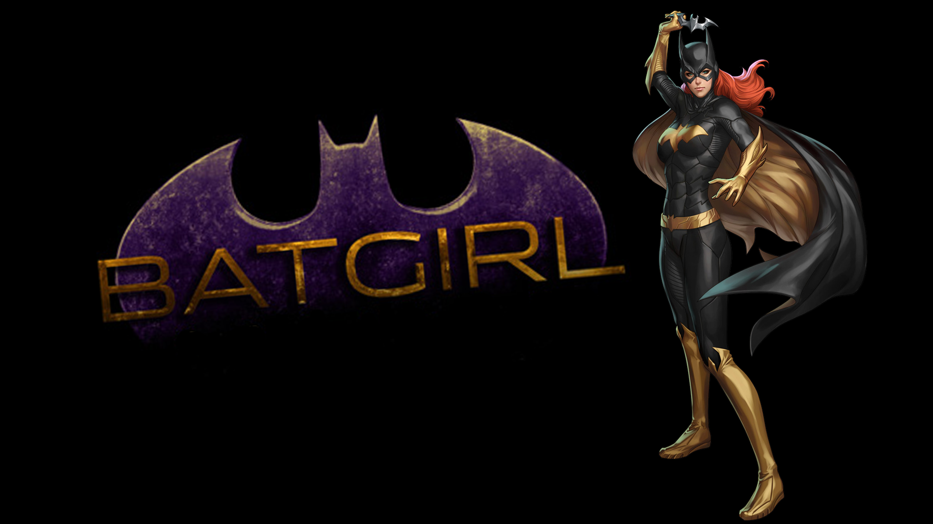 Batgirl Puter Wallpaper Desktop Background