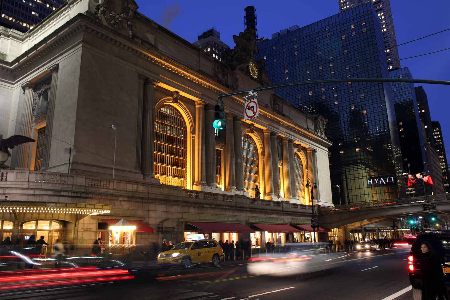 Evening Of Grand Central Station Wallpaper