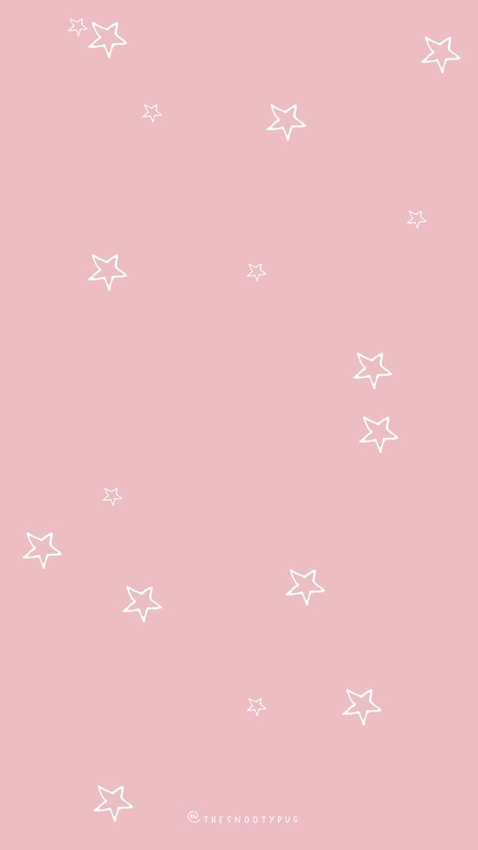 S T A R Z Pink Wallpaper iPhone Background Star