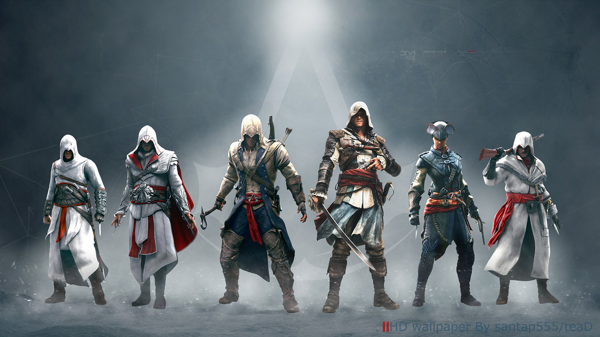 Assassins Creed wallpaper by teaD by santap555