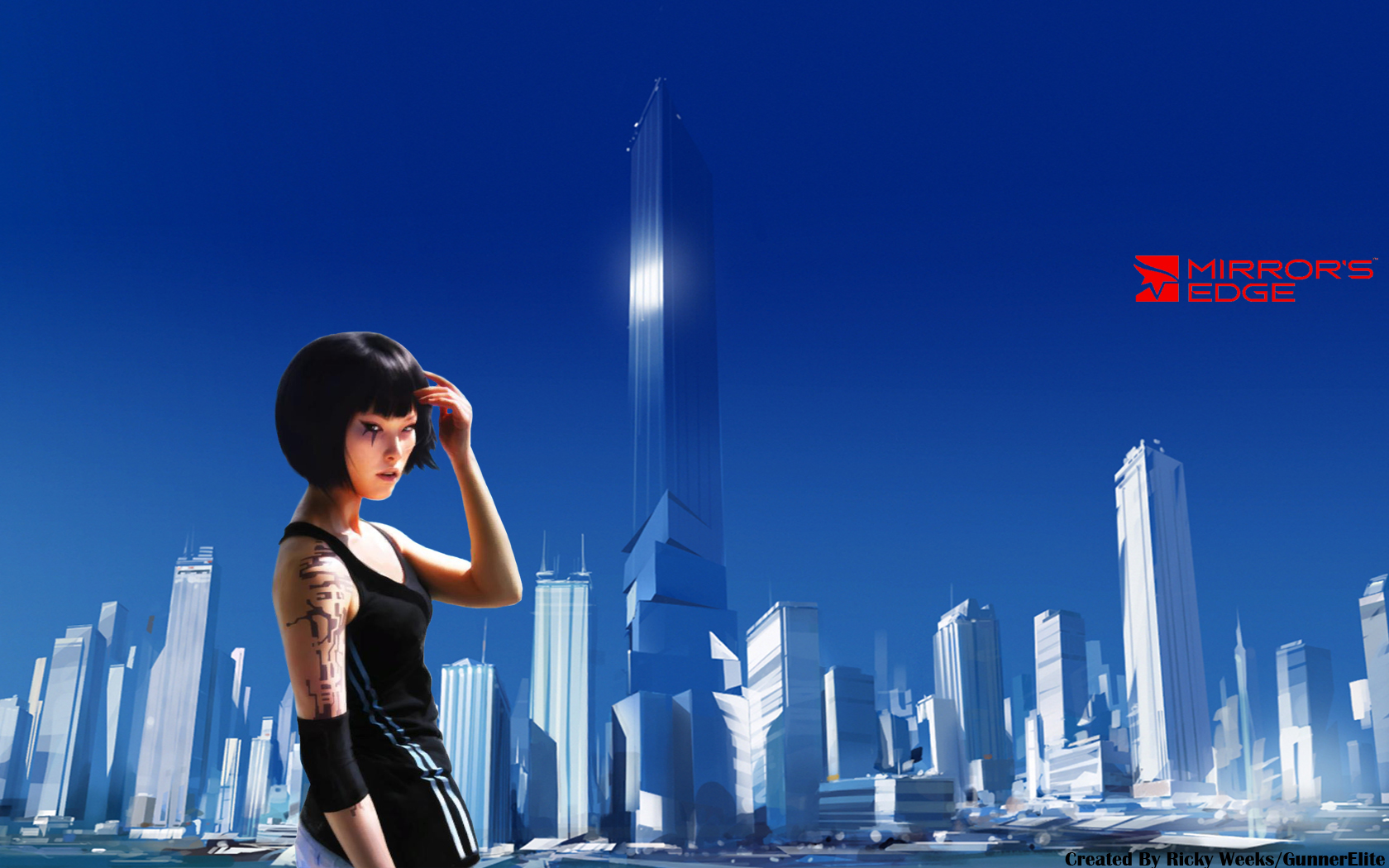 mirrors edge wallpaper