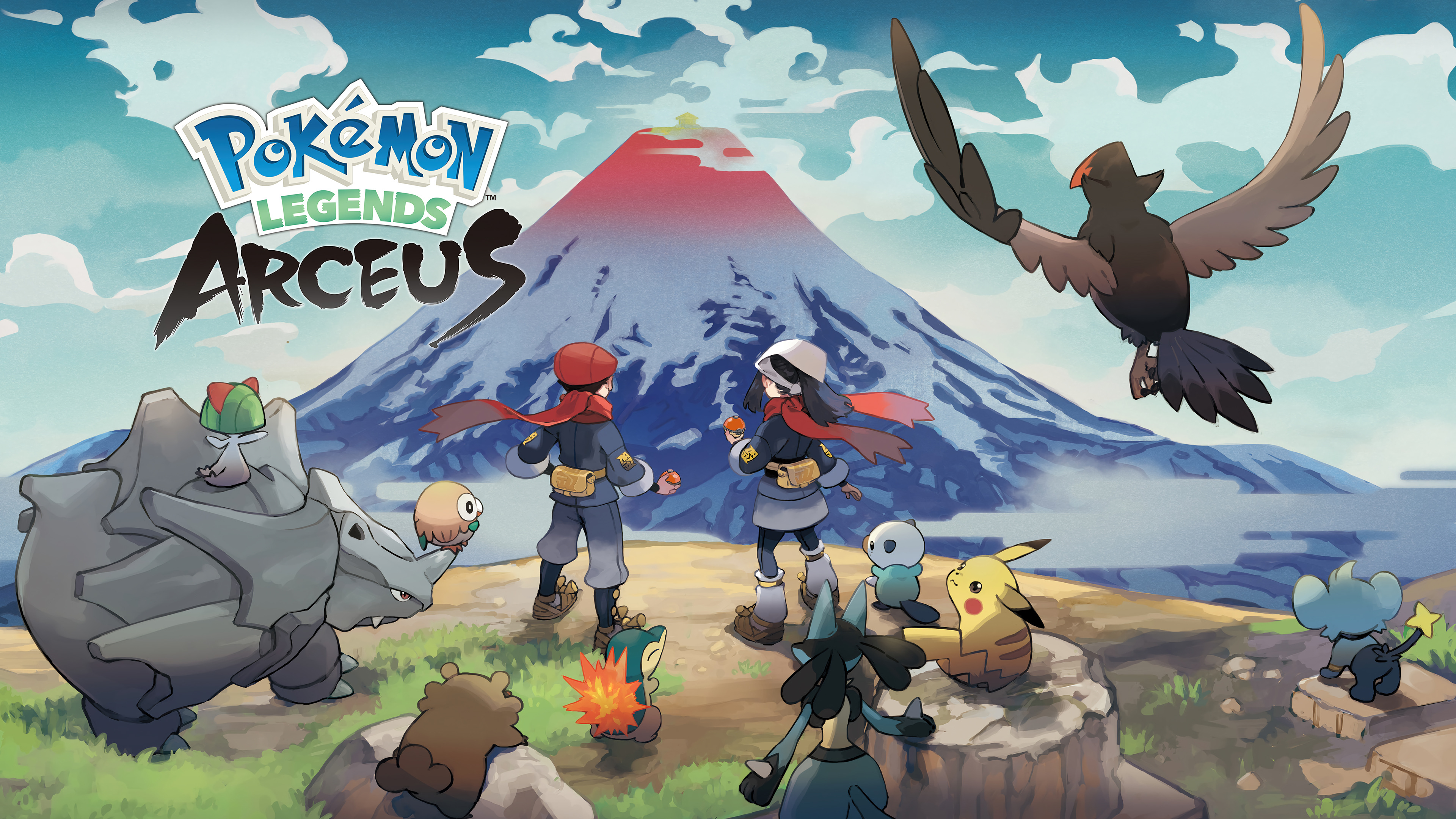 Pokemon Legends Arceus 4k Wallpaper