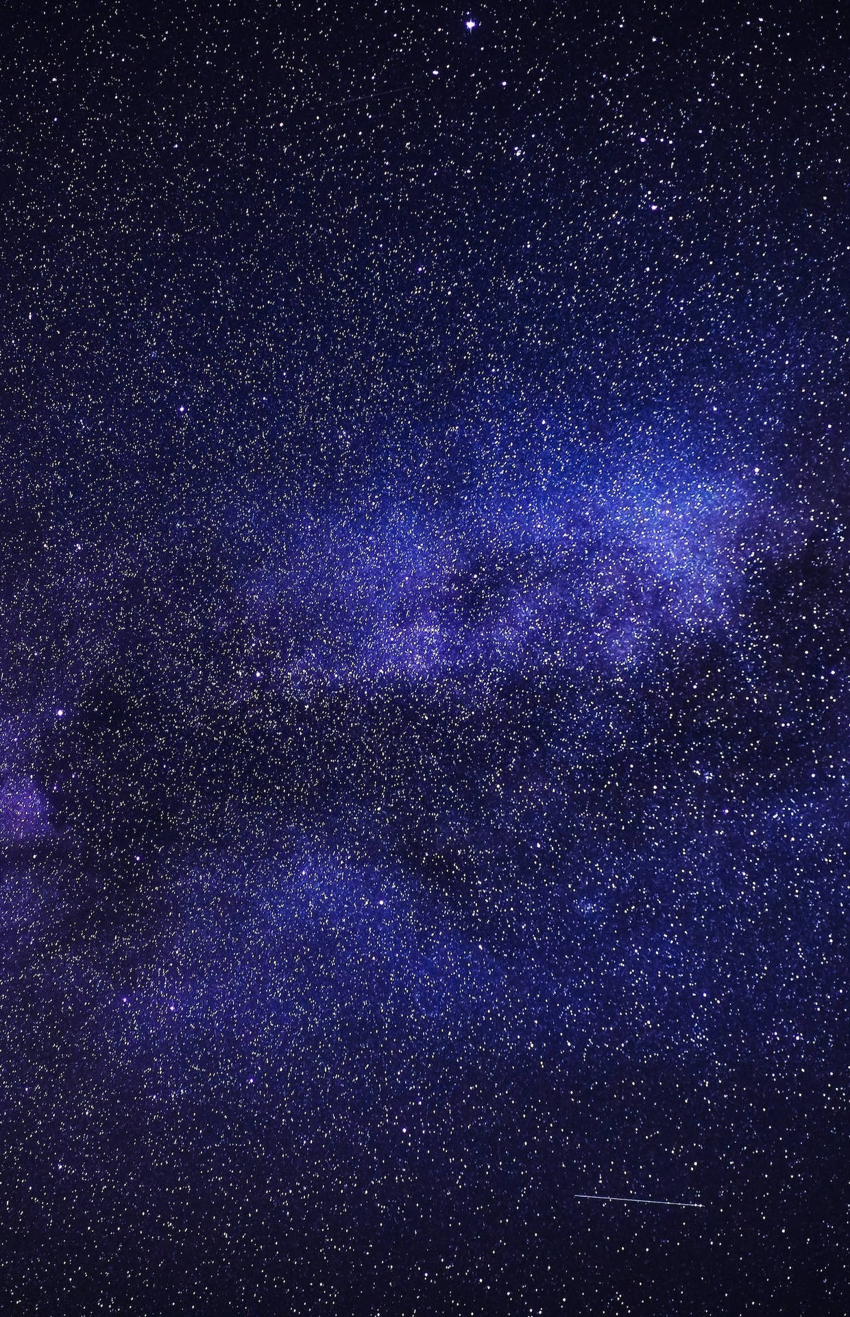 Purple Night Sky Wallpaper