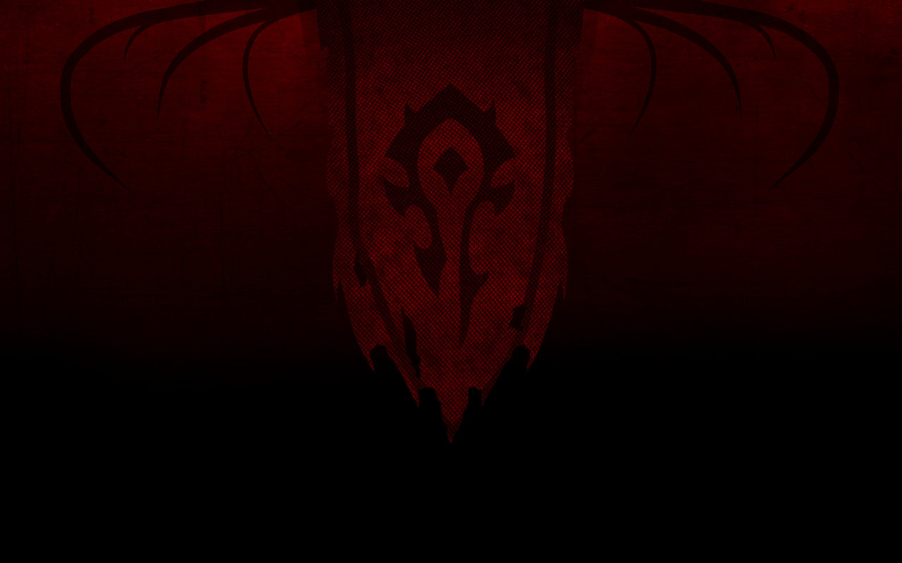 The Horde Logo WoW 4K Wallpaper #4.364