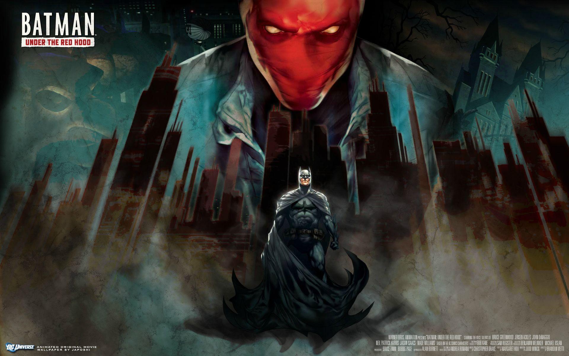 Batman Under The Red Hood Puter Wallpaper Desktop
