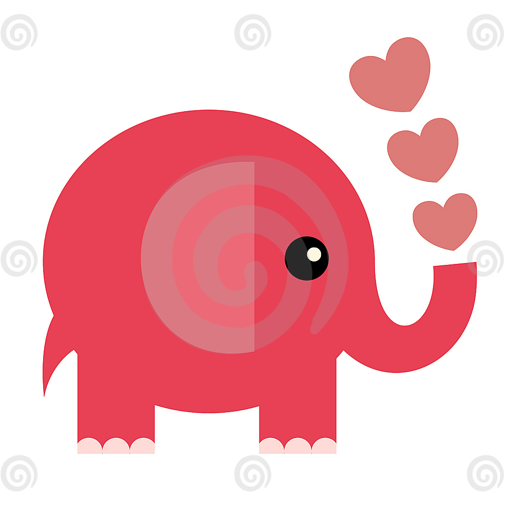 Cute Elephant Clipart Cartoon On Jpg