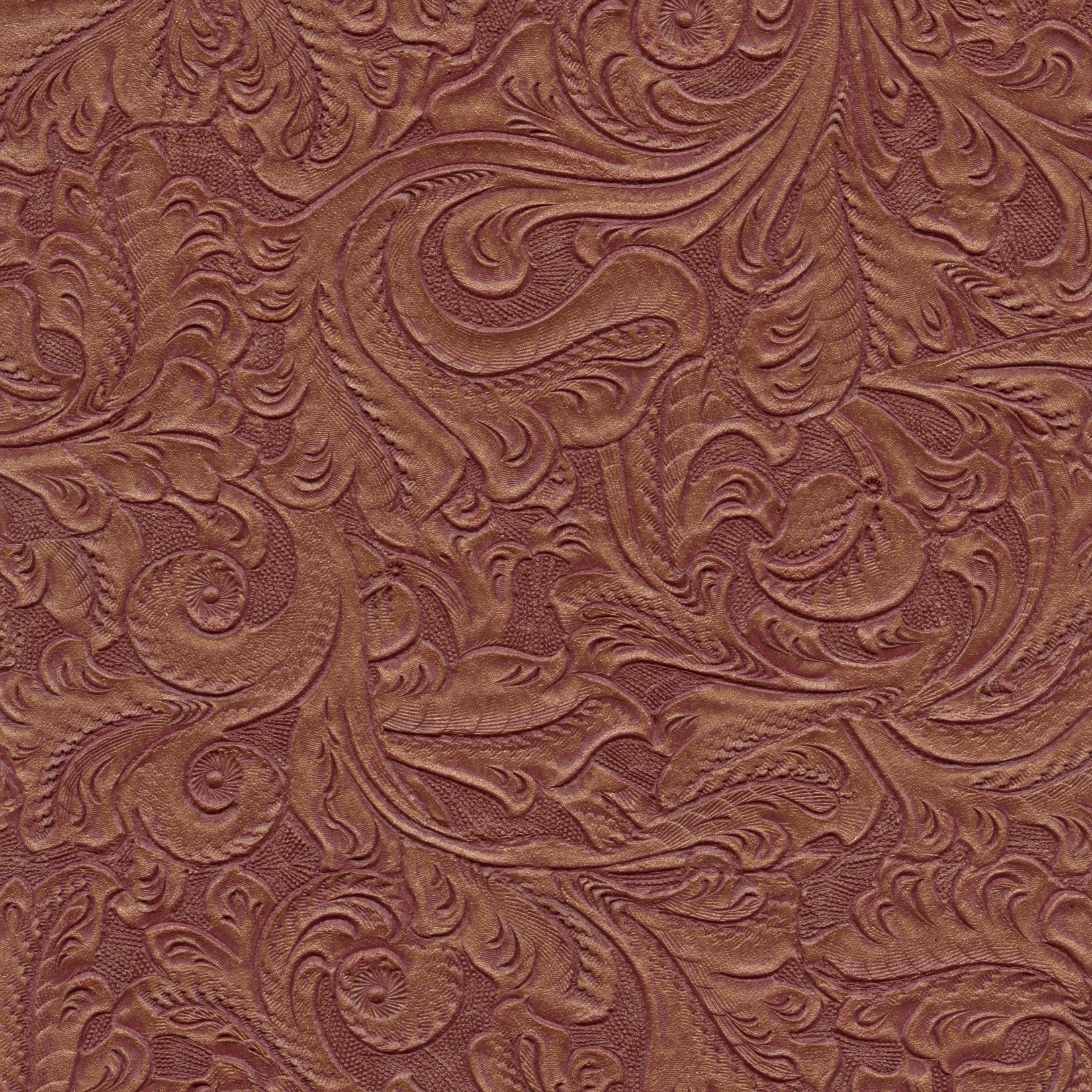 Tooled Leather Wallpaper