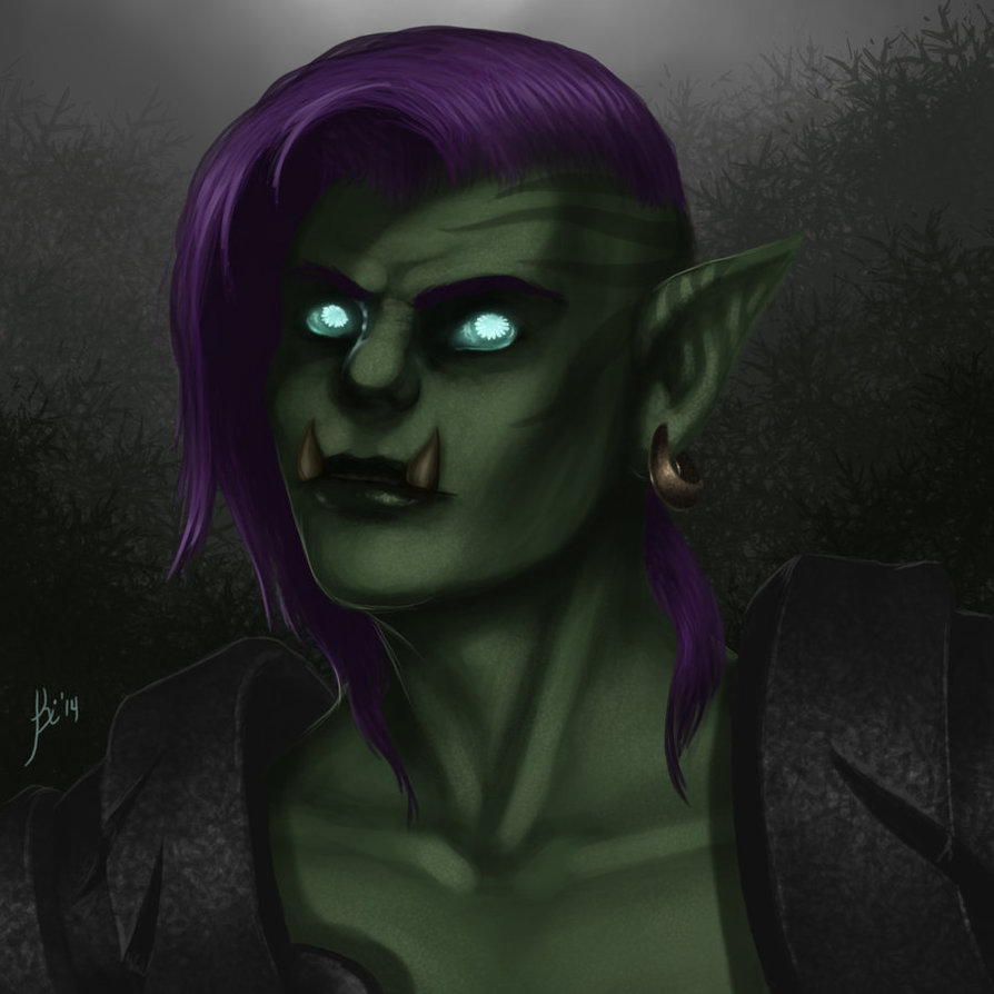Orc Female Death Knight By Khiralas