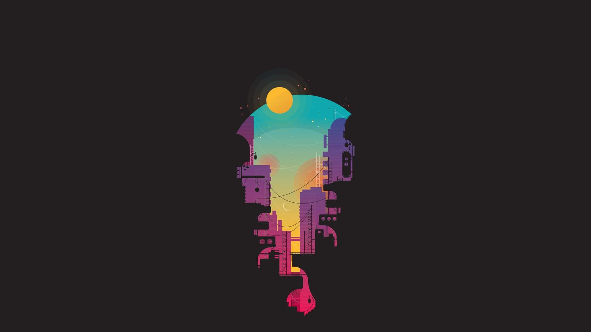 Minimalist Retro Wallpaper