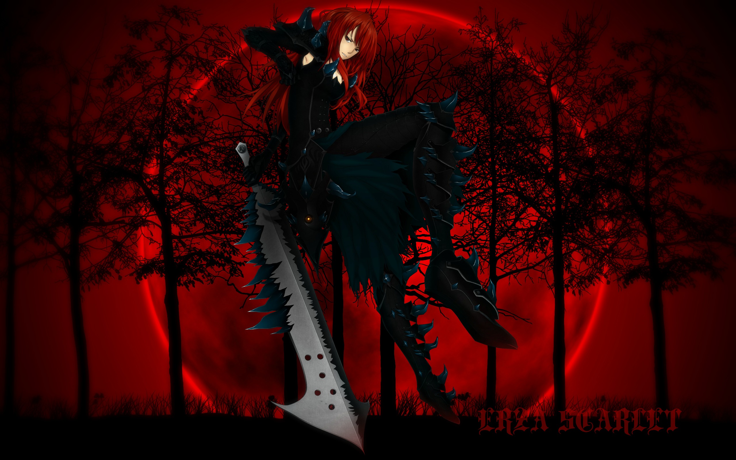 Erza Scarlet HD Wallpaper